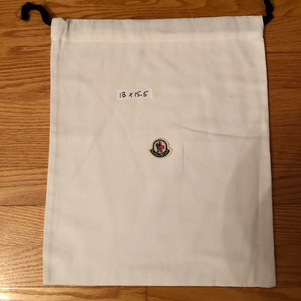 Moncler-NWOT Dust Bag 13 x 15.5